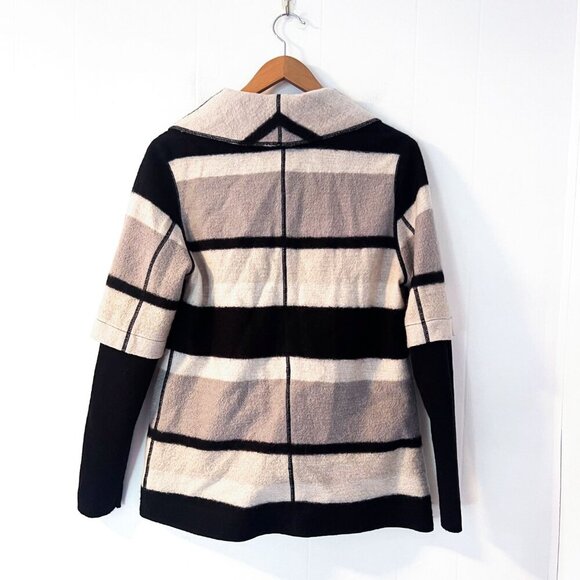 Chicos boiled wool stripe jacket - Picture 6 of 13
